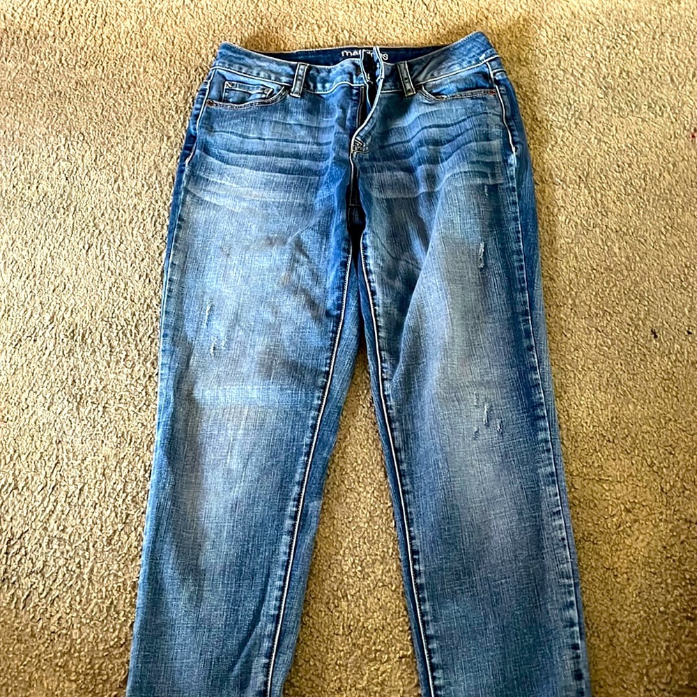Maurice’s 3/4 short straight leg jeans